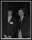 Senator Robert Morgan with Jeffrey Johnson 